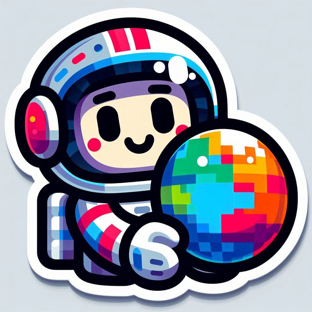 Pixel Astronaut