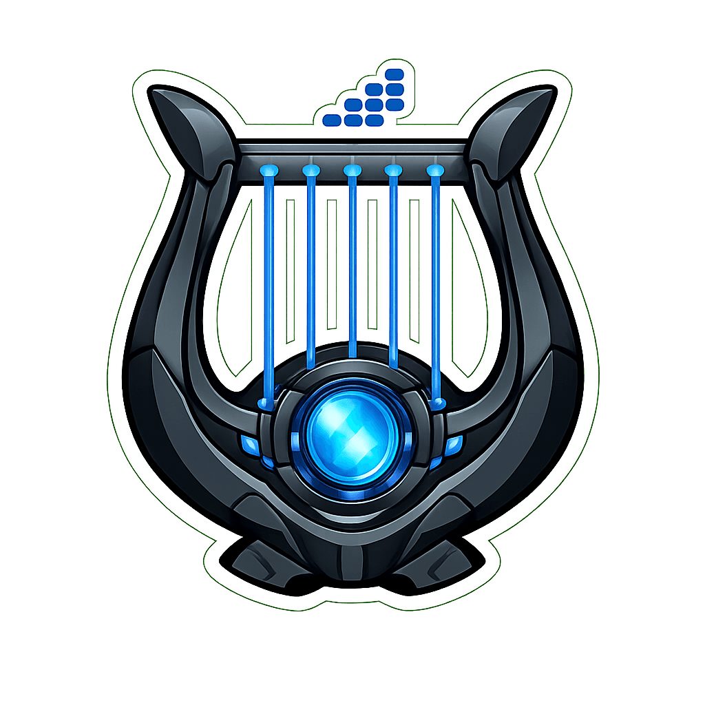 Cyber-Harp Lyre