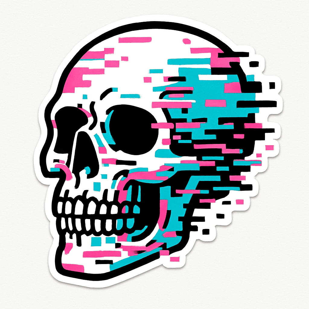 Glitch Skull