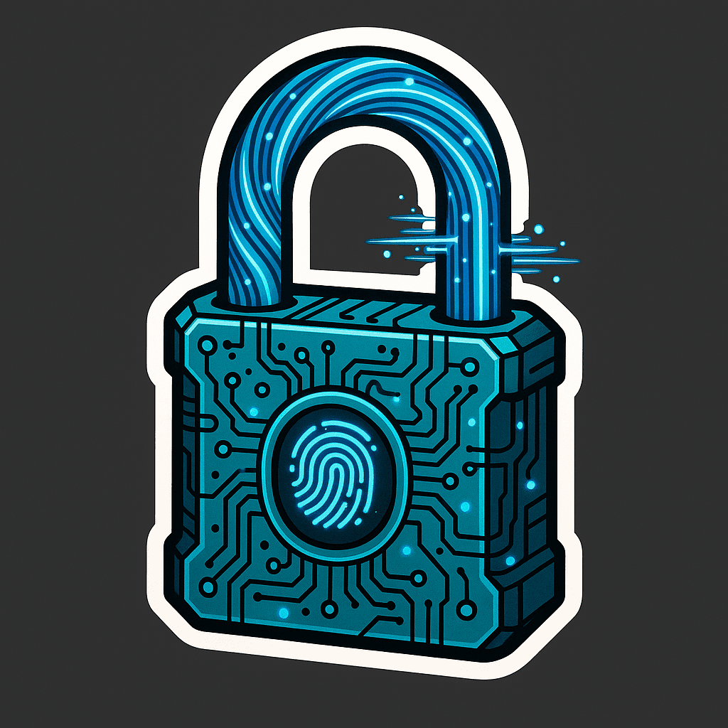 Data Shackle Padlock